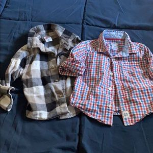 Button down long sleeve size 2T